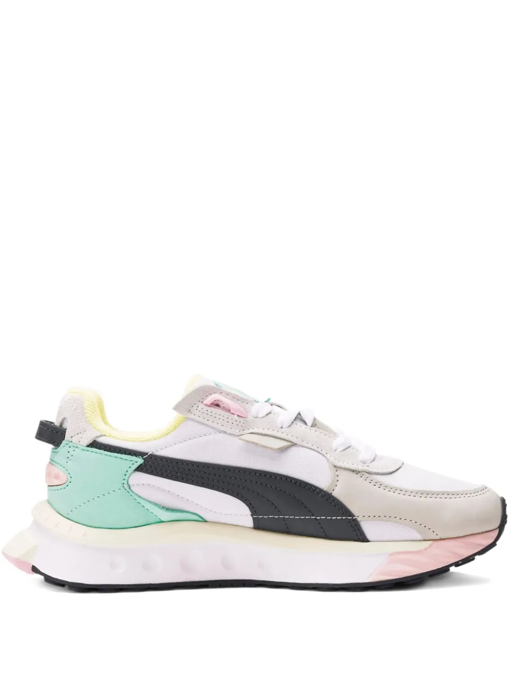 PUMA Wild Rider Layers "Pink" sneakers Wit
