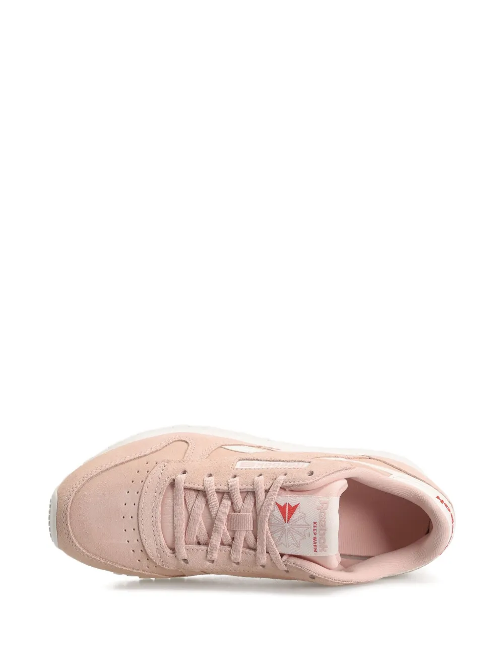 Reebok Classic "light Pink" Sneakers In Animal Print