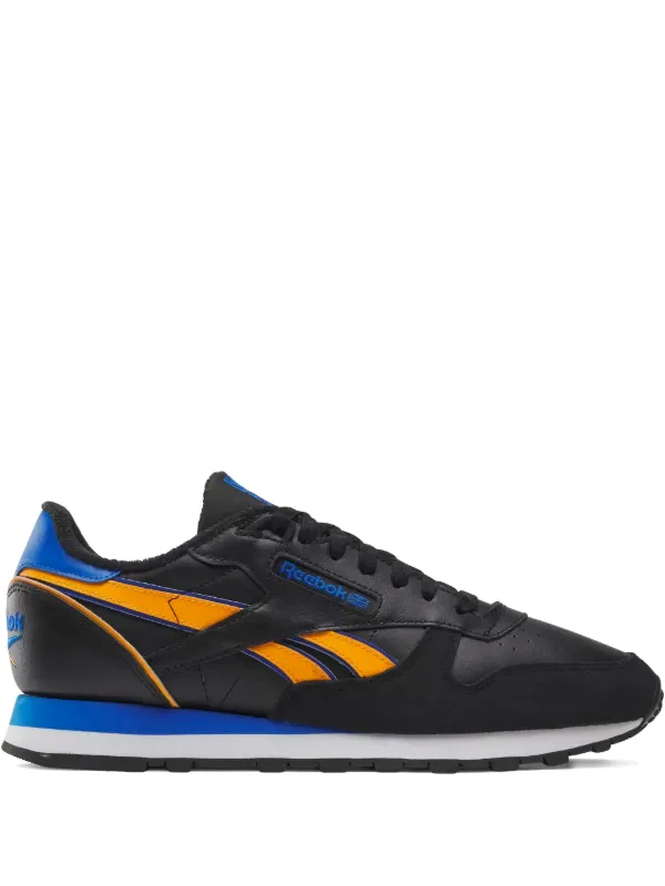 reebok leather classic black