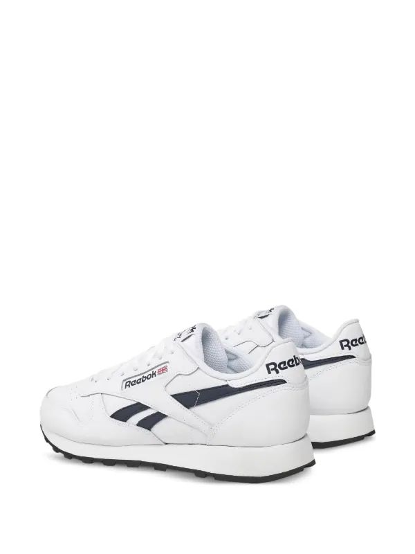 reebok classic leather white black