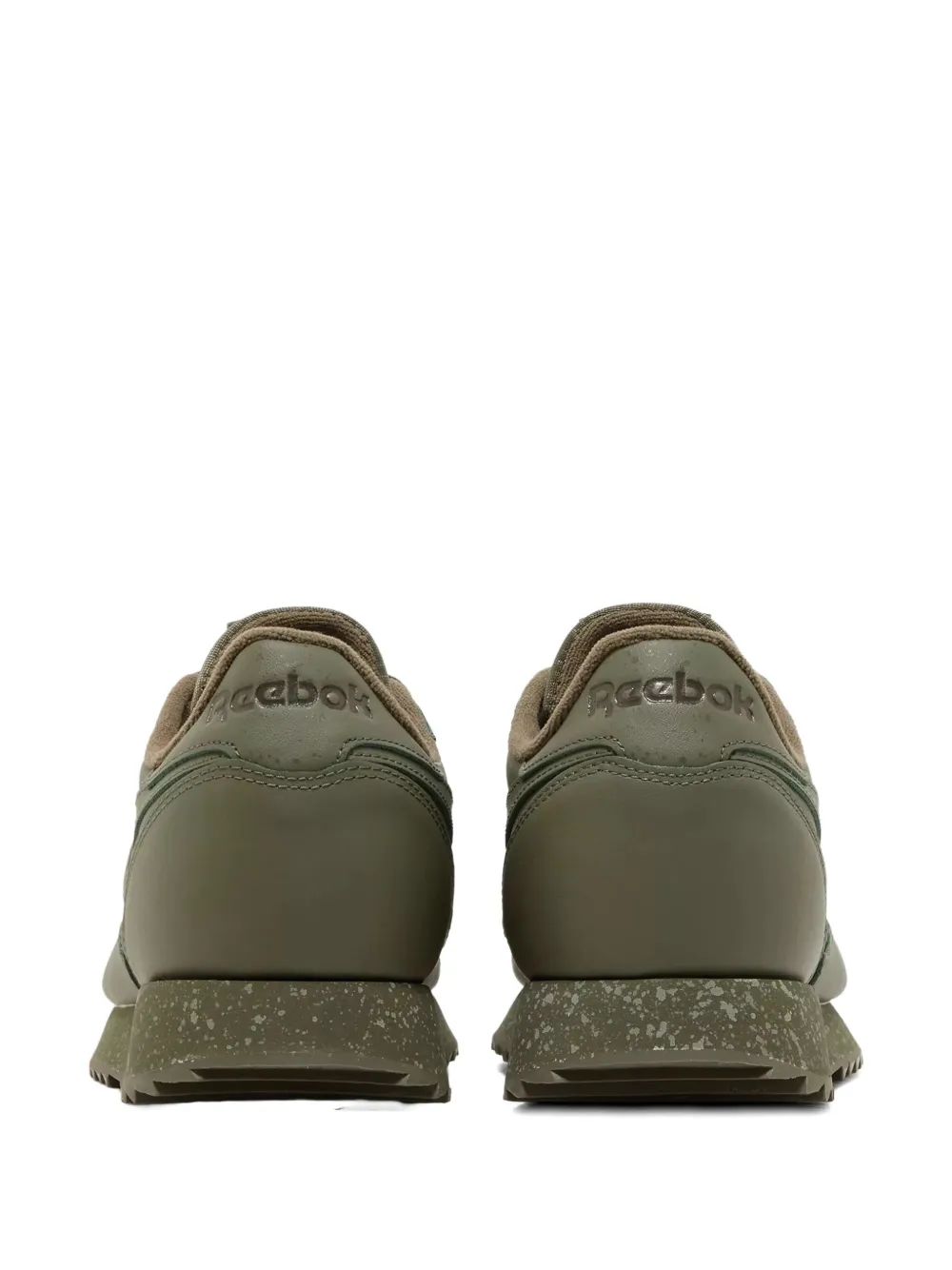 Reebok Classic Leather "green" Sneakers In Green