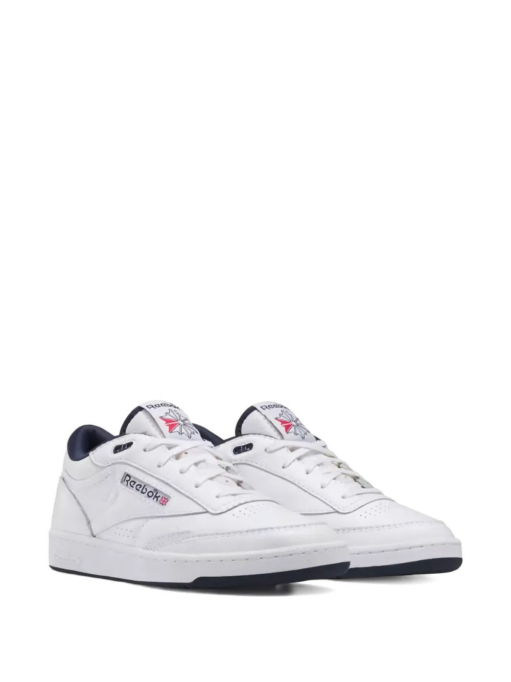 Reebok Club C Mid II Vintage "White Vector Navy Vector Red" sneakers