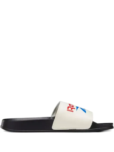 Reebok Classic "White/Black" slides 