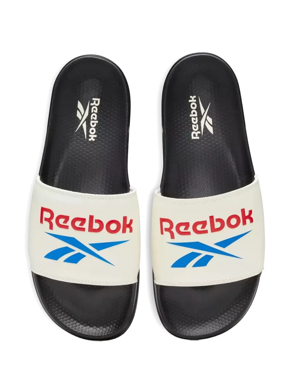 Reebok Classic "White Black" slides