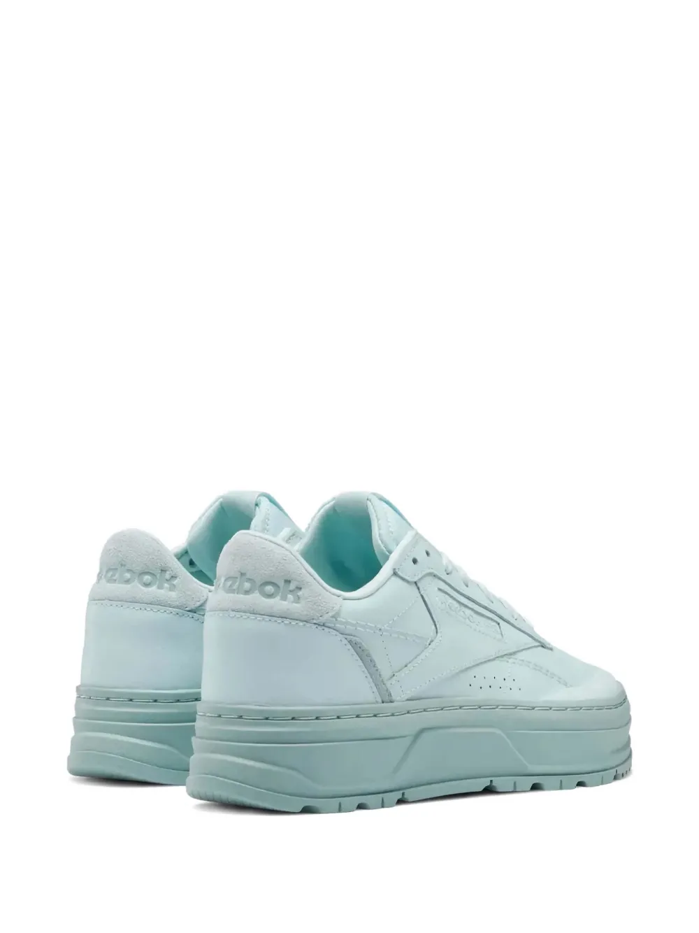Reebok Club C Double Geo "blue" Trainers In Green