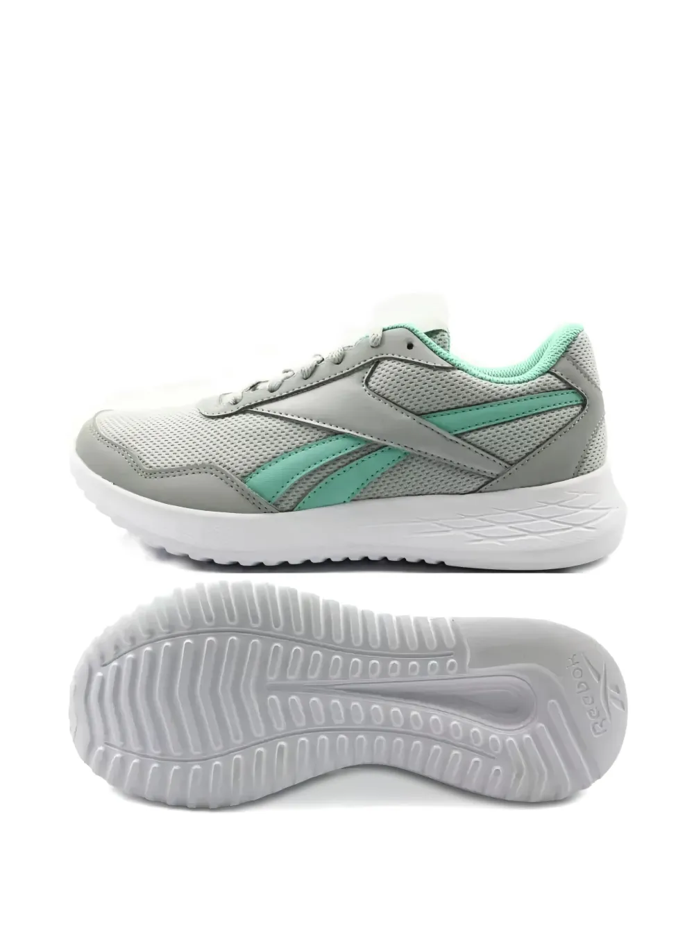 Reebok Energen Lite "grey/green" Sneakers In Gray