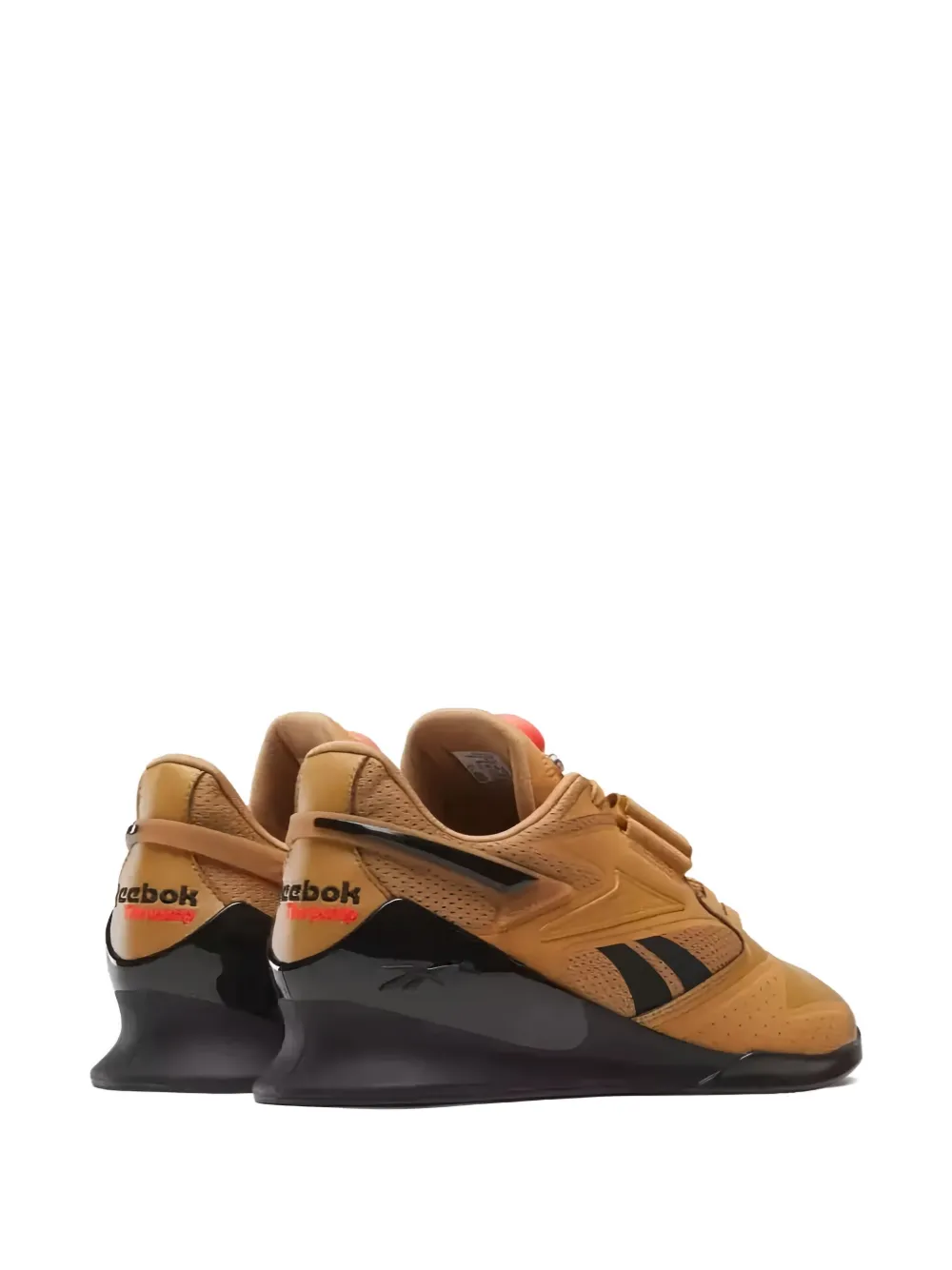 Reebok Legacy Lifter Iii "orange" Trainers In Brown