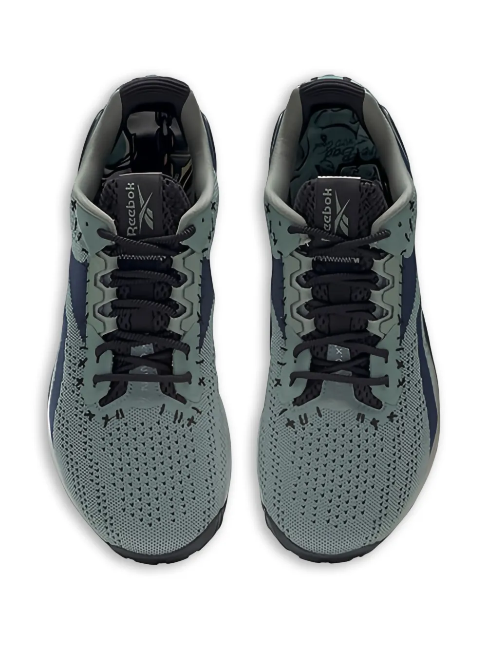 Reebok Nano X1 "Harmony Green Black" sneakers Groen