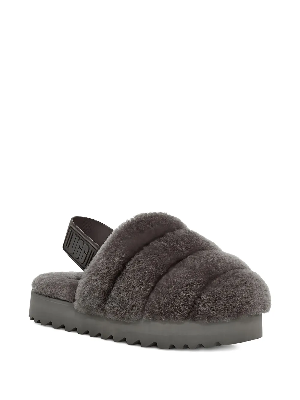 UGG Super Fluff "Grey" slippers