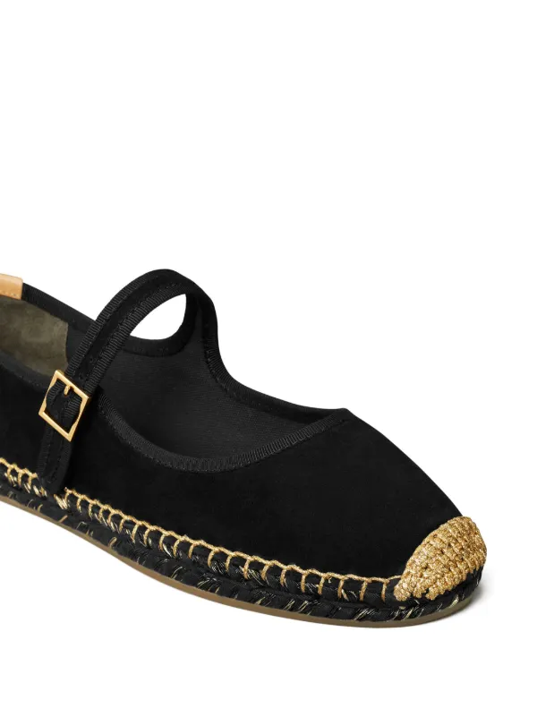 Tory Burch Mary Jane Espadrilles | Black | FARFETCH