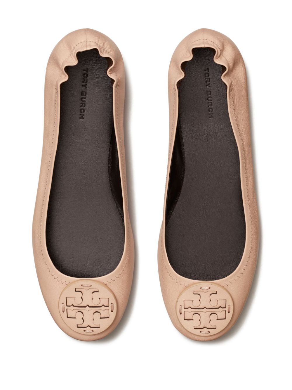 Tory Burch Minnie travel ballerina shoes Pink