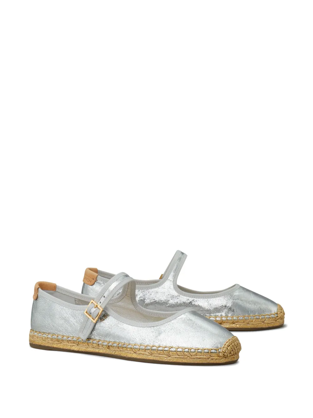 Tory Burch Mary Jane espadrilles Silver