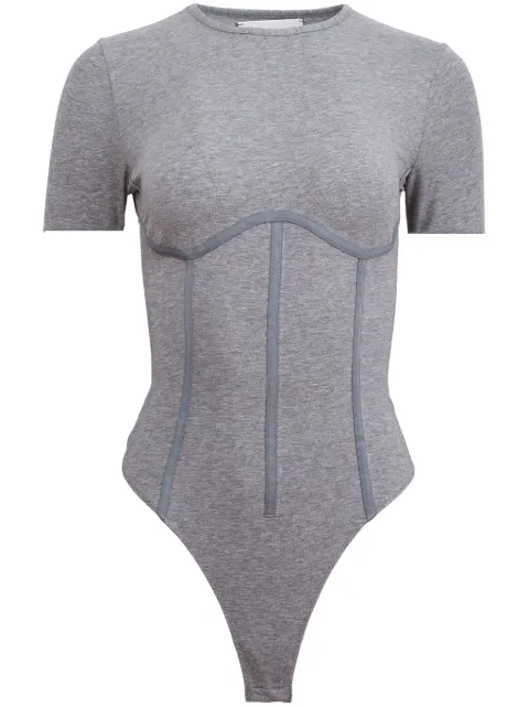 Fleur Du Mal organic-cotton T-shirt bodysuit