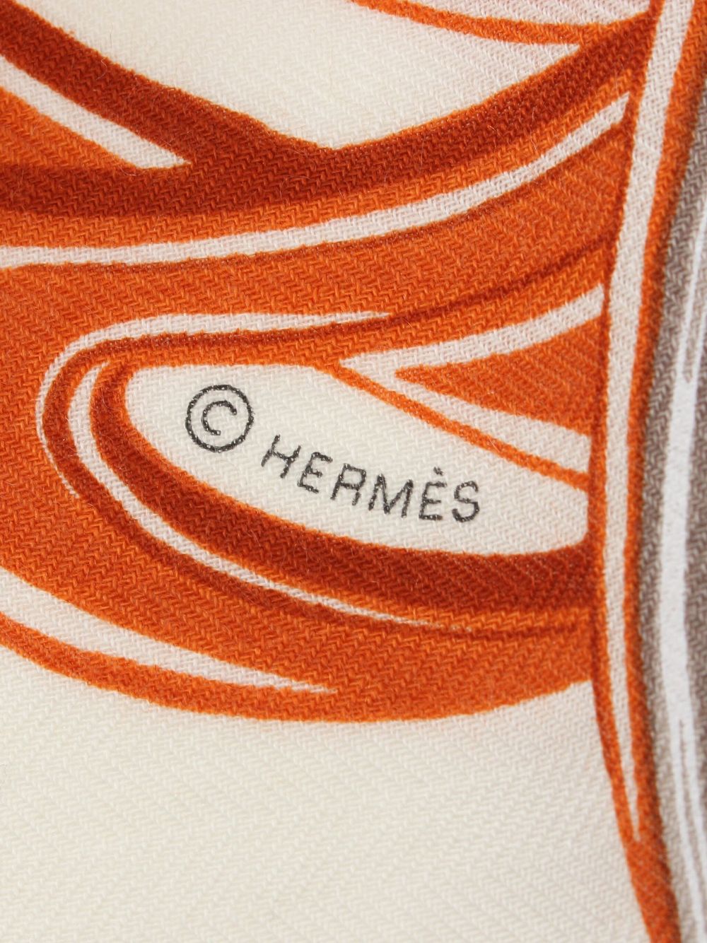 Hermès Pre-Owned 2020s Brides de Gala sjaal - Beige