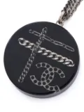 CHANEL Pre-Owned 1986-1988 CC chain necklace - Silver