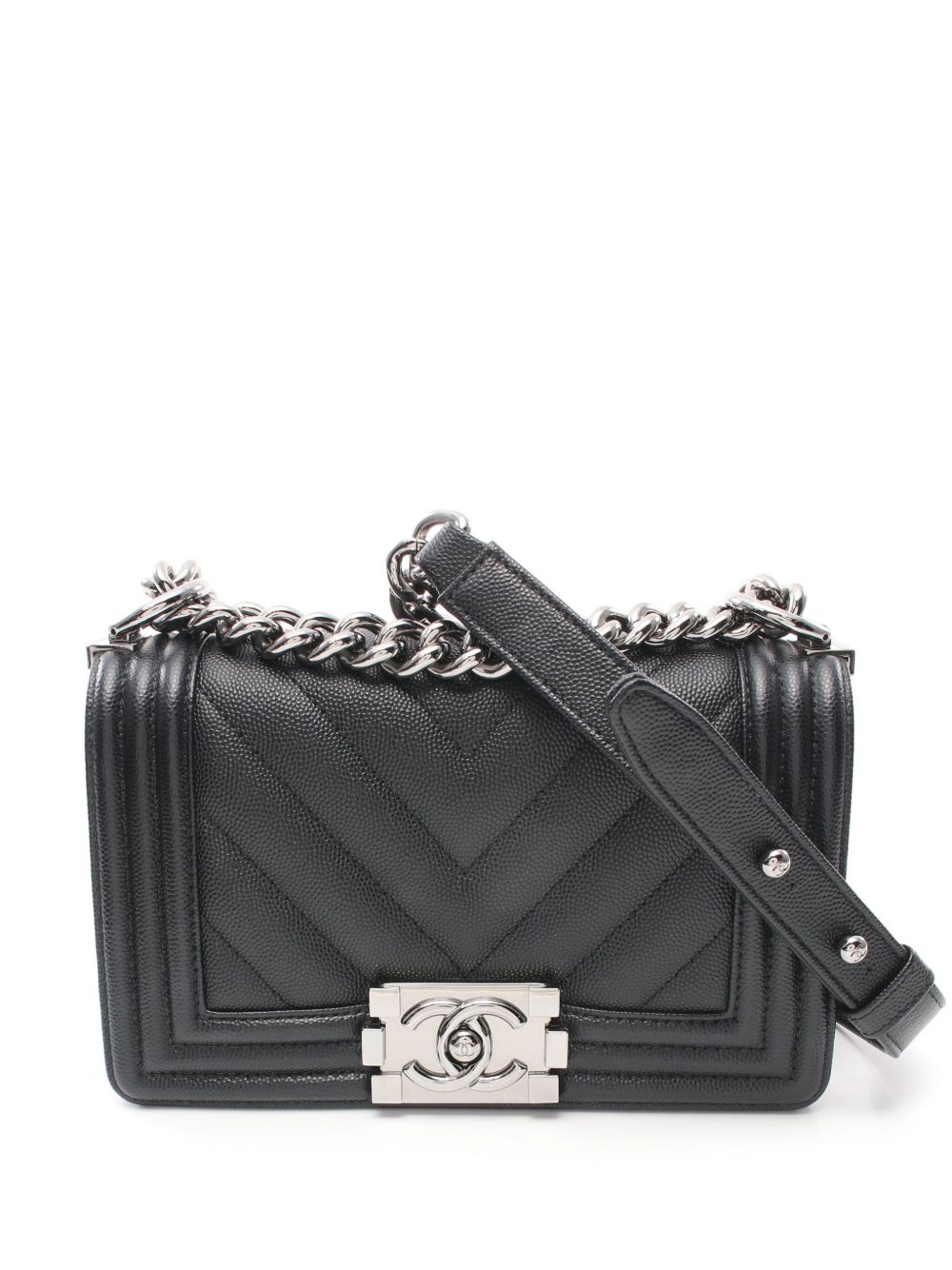 CHANEL Pre-Owned 2018 small Boy Chanel shoulder bag WOMEN