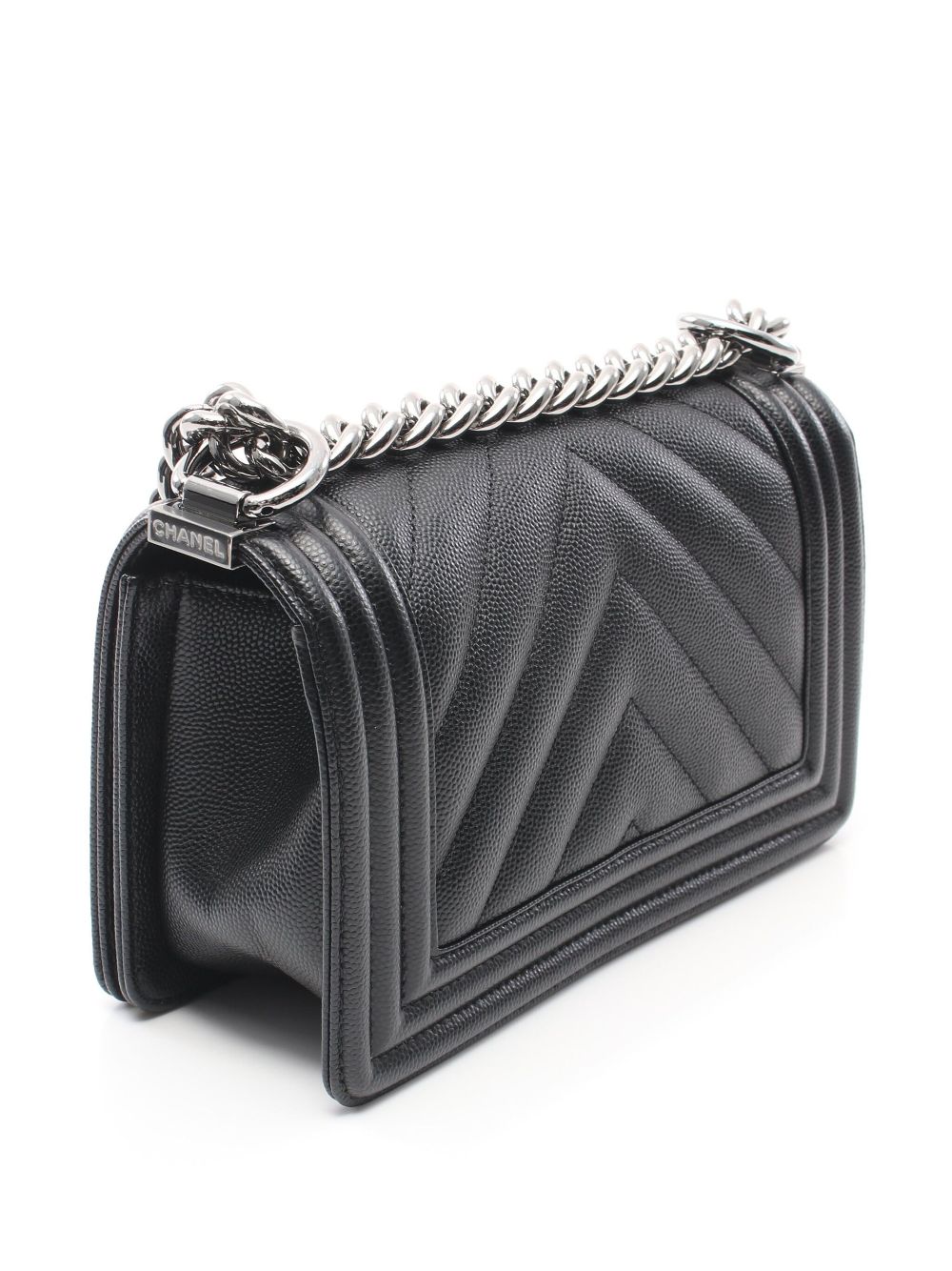 CHANEL Pre-Owned 2018 grote Boy Chanel schoudertas - Zwart