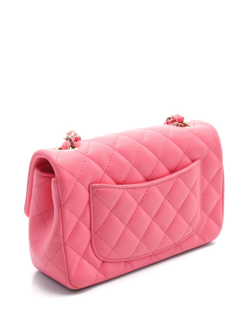 CHANEL Pre-Owned 2021 Classic Flap kleine schoudertas - Roze