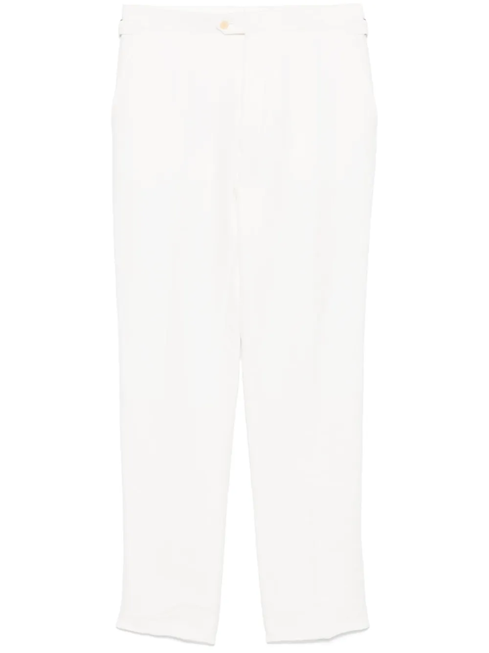 linen trousers