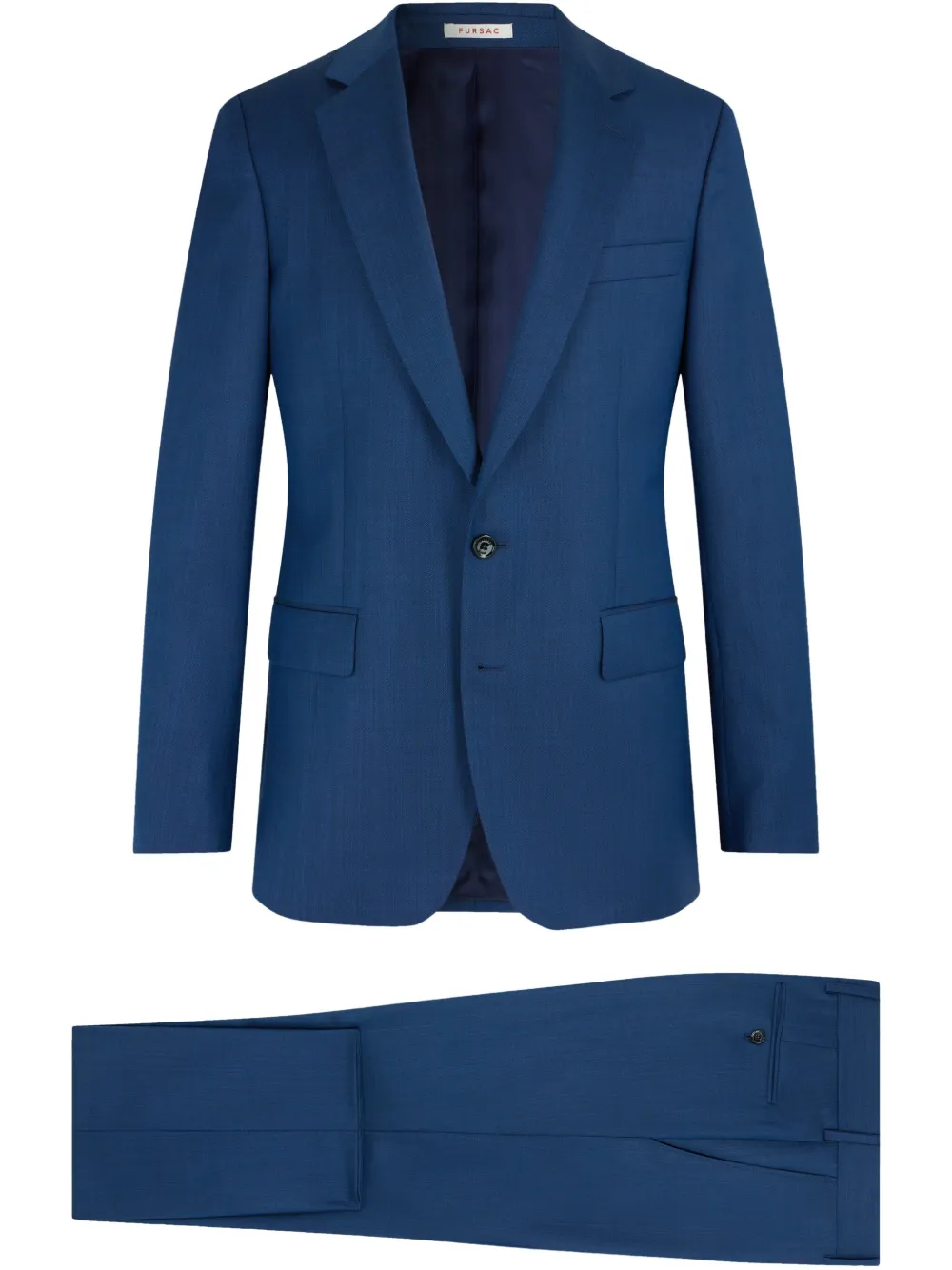 virgin-wool suit