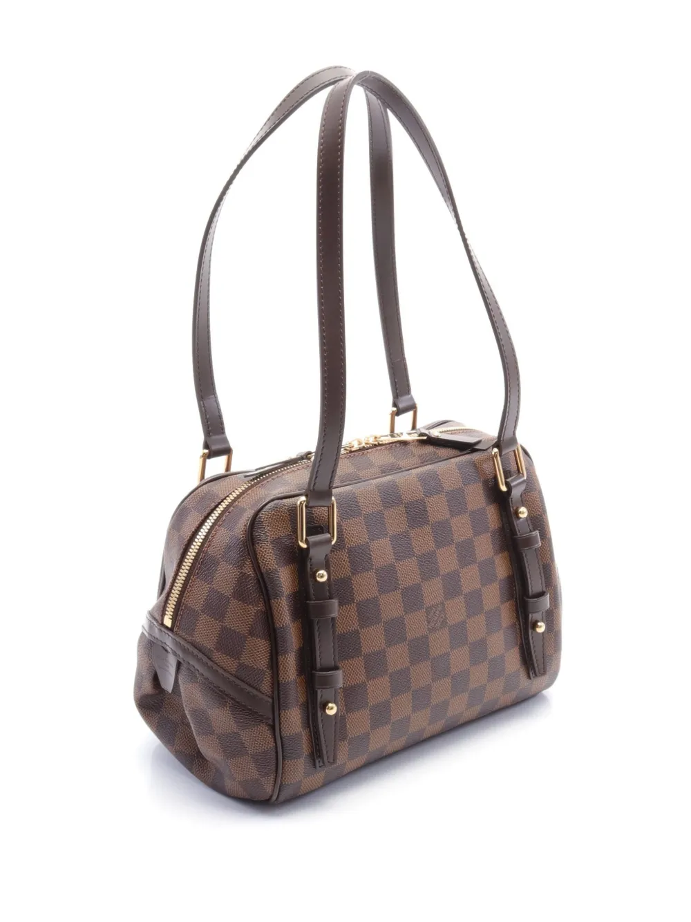 Louis Vuitton Pre-Owned 2010 Rivington PM schoudertas - Bruin