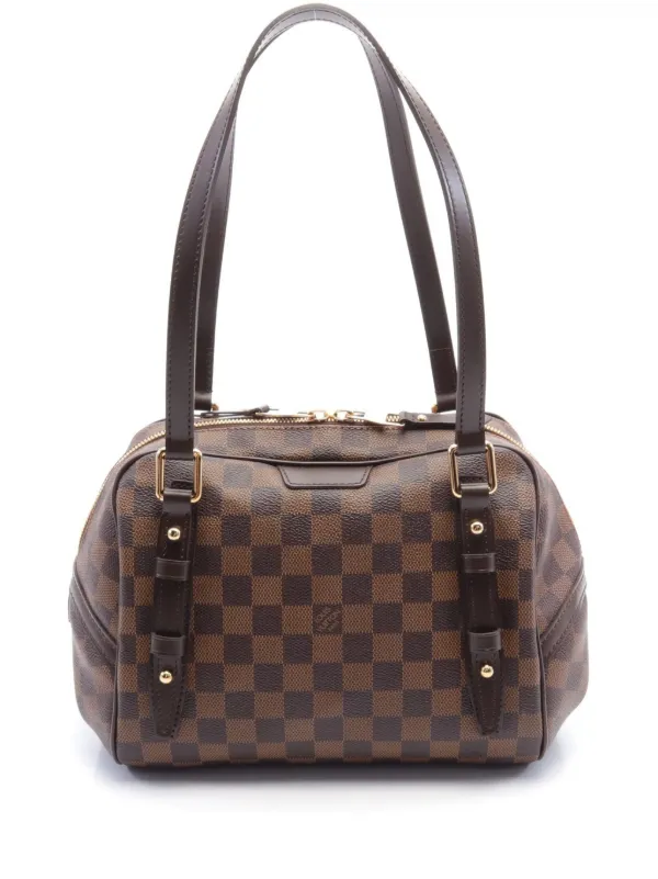 Louis Vuitton Pre Owned 2010 Rivington PM Shoulder Bag Brown FARFETCH ZA