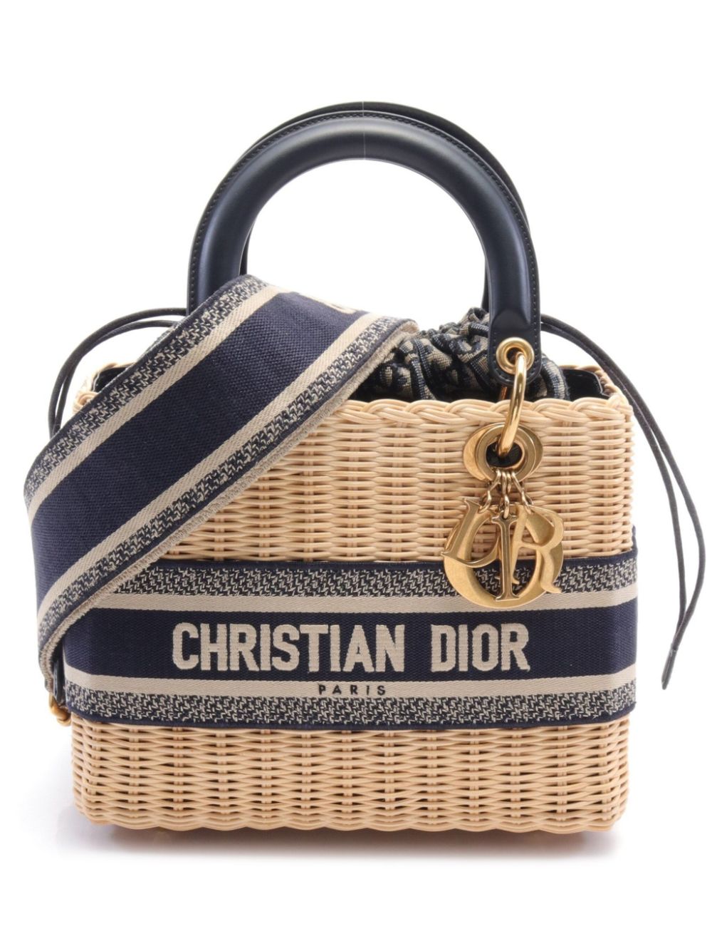 Christian Dior 2010 Lady Dior two-way handbag Women