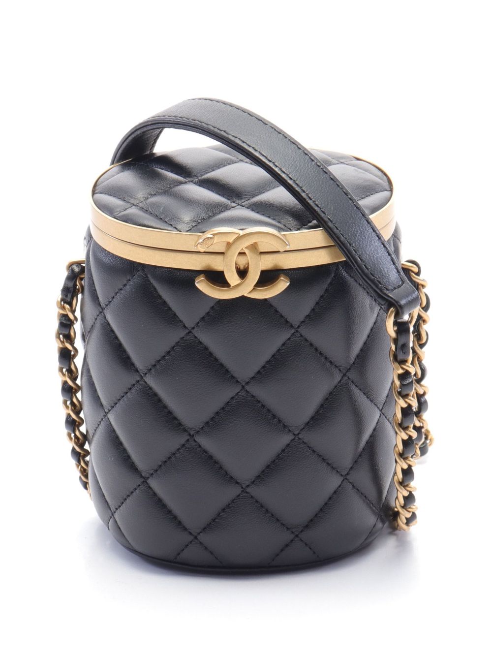 Affordable HOT SALE CHANEL 2021 Crown Box shoulder bag Women