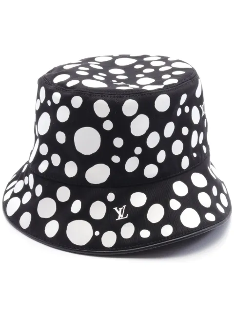 Louis Vuitton Pre-Owned gorro de pescador Infinity Dot 2022 de Louis Vuitton Pre-Owned × Yayoi Kusama