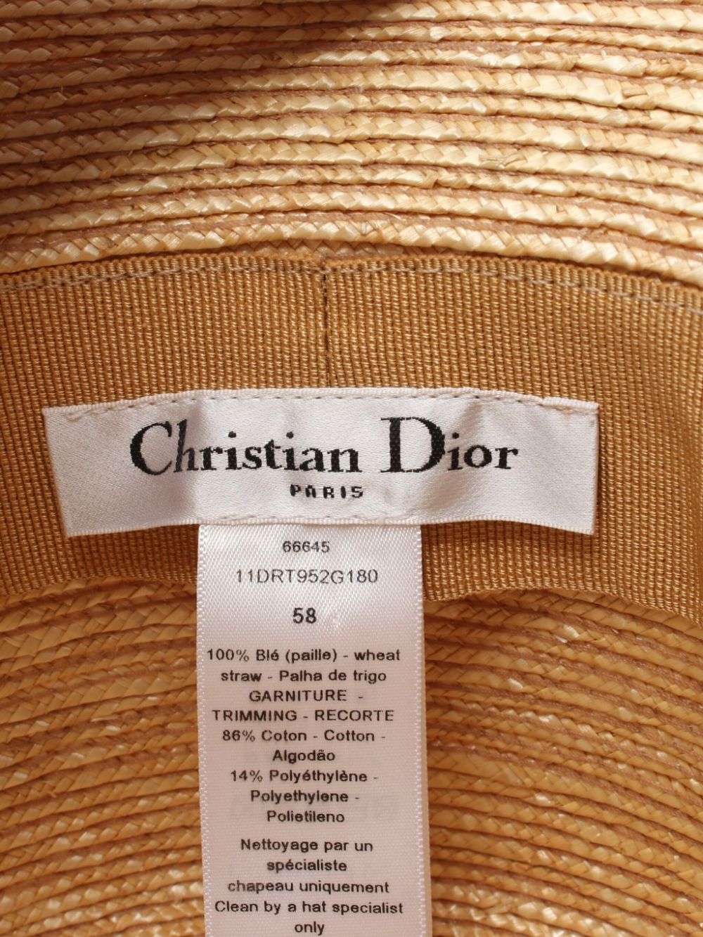 Christian Dior 2010s Dioresort bucket hat Women