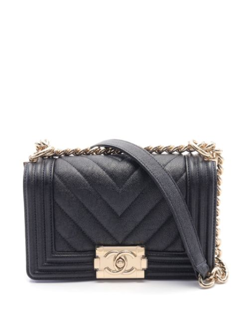 HOT SALE CHANEL 2021 small Boy Chanel shoulder bag Women