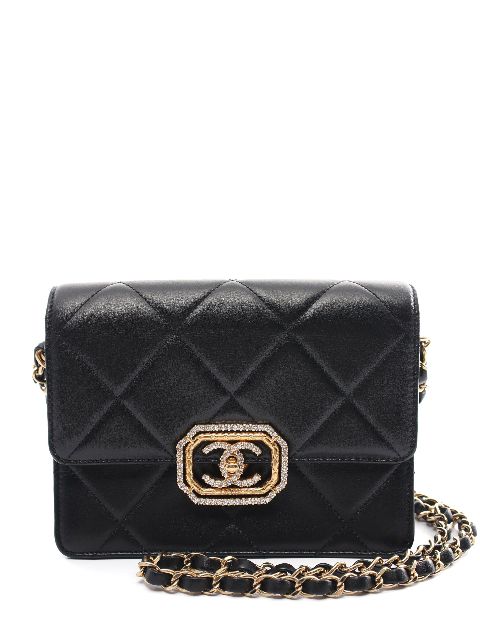 HOT SALE CHANEL 2021 Octagonal Buckle shoulder bag Women