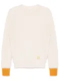 ASPESI brushed-wool crew-neck jumper - Neutrals