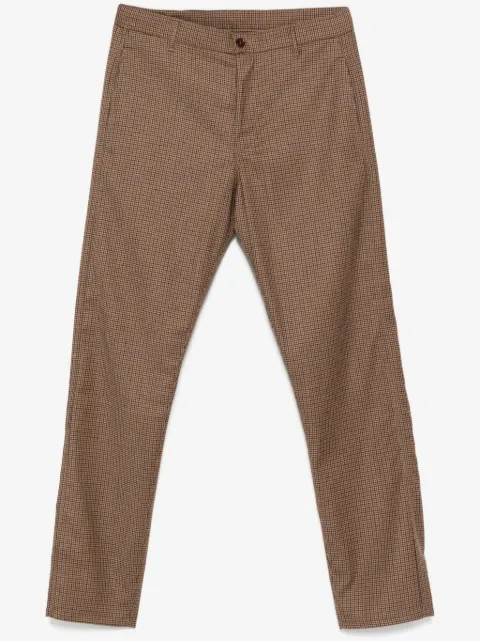 ASPESI checked chinos