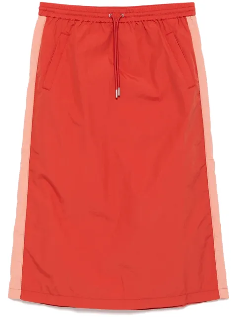 Maison Kitsuné flash fox long skirt
