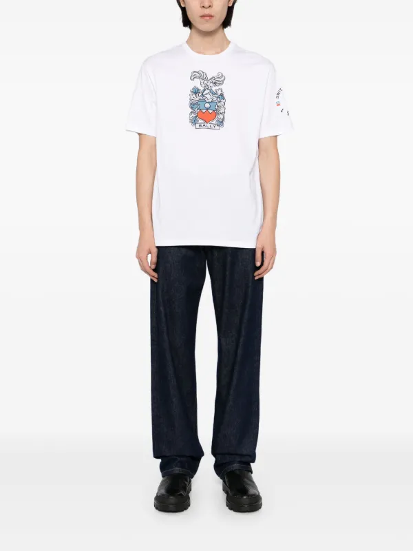 Bally グラフィック Tシャツ | ホワイト | FARFETCH JP