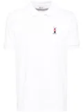 Bally Forest Mask polo shirt - White