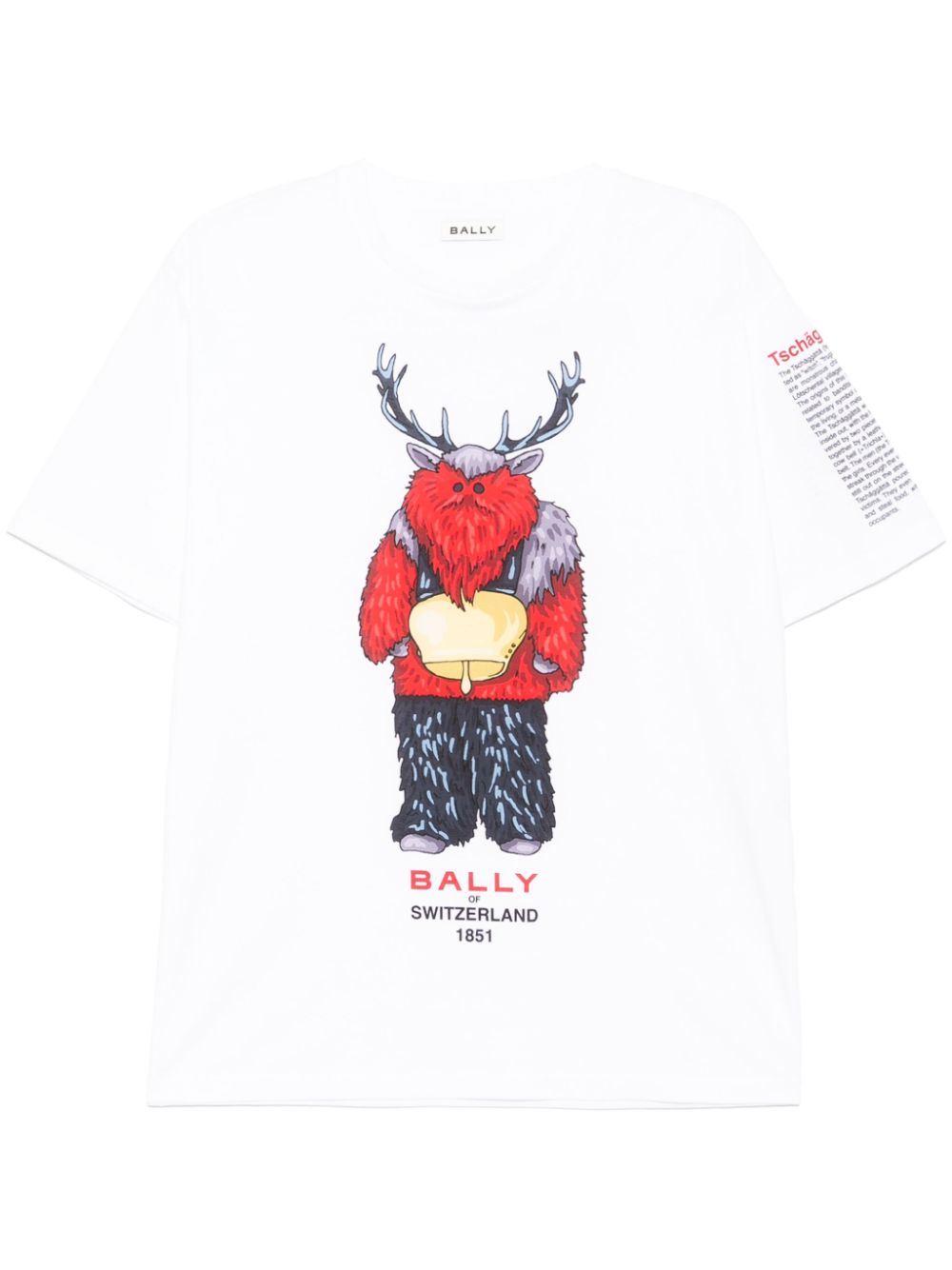 Bally graphic-print T-shirt - White