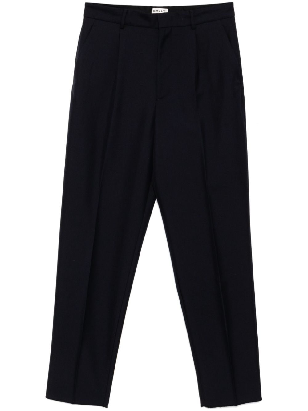 Bally pleated straight-leg trousers - Blue