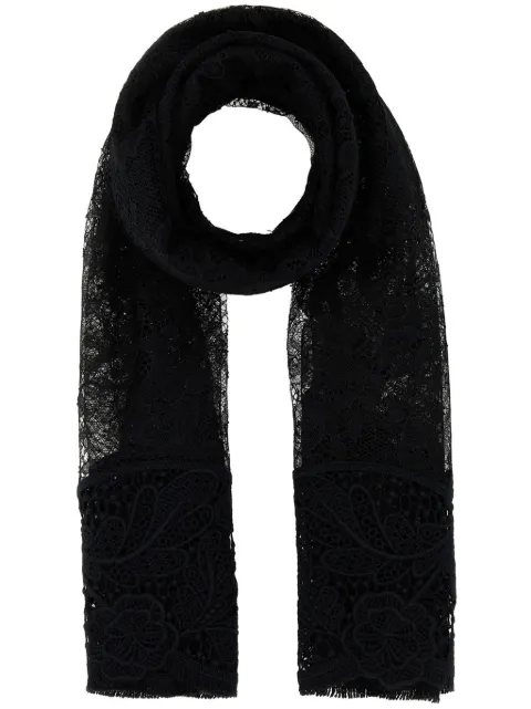 Valentino Garavani lace-detailing scarf 