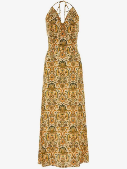 PANTAMOLLE Rosy maxi dress