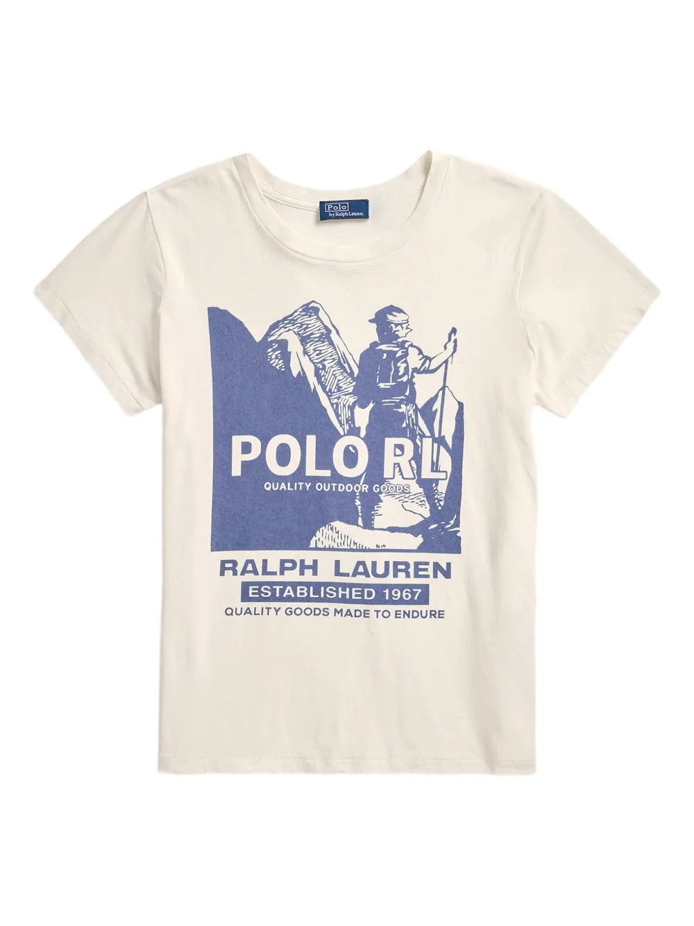 Polo Ralph Lauren T-shirt met grafische print Wit