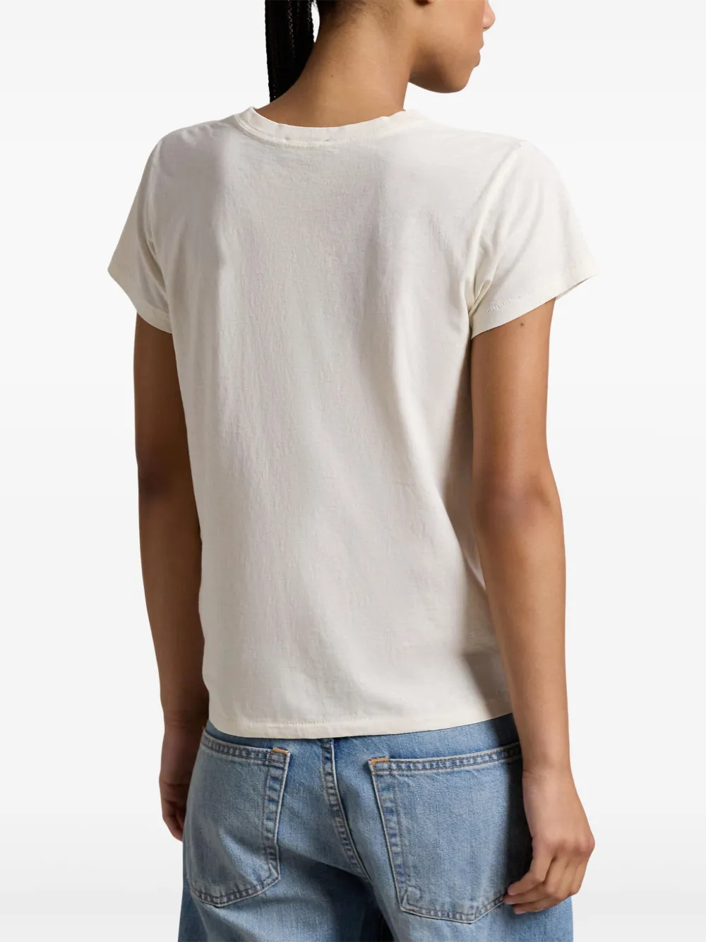 Polo Ralph Lauren T-shirt met grafische print Wit