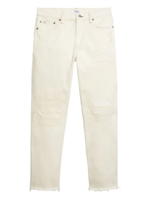 Polo Ralph Lauren distressed-effect trousers