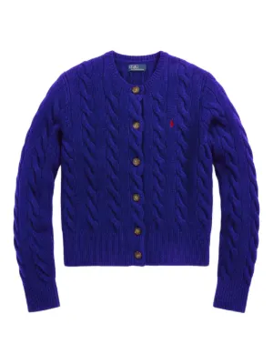 Polo Ralph Lauren cable-knit Cardigan | Blue | FARFETCH