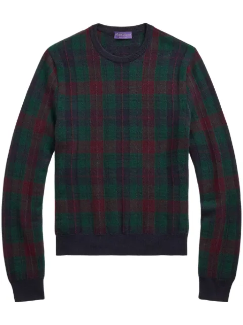 Ralph Lauren Purple Label skotskrutig tröja