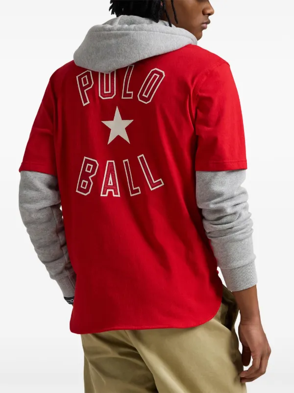 Polo Ralph Lauren Polo Ball パーカー | レッド | FARFETCH JP Polo Ralph Lauren Polo Ball パーカー | レッド | FARFETCH JP