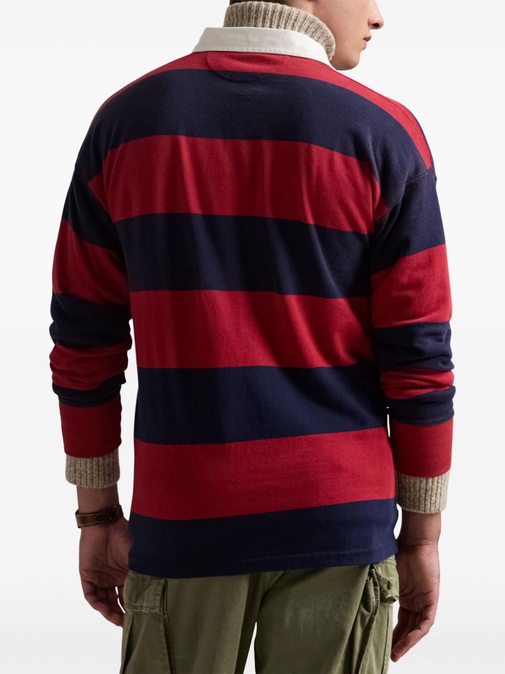 Polo Ralph Lauren logo-patch cotton polo shirt Men