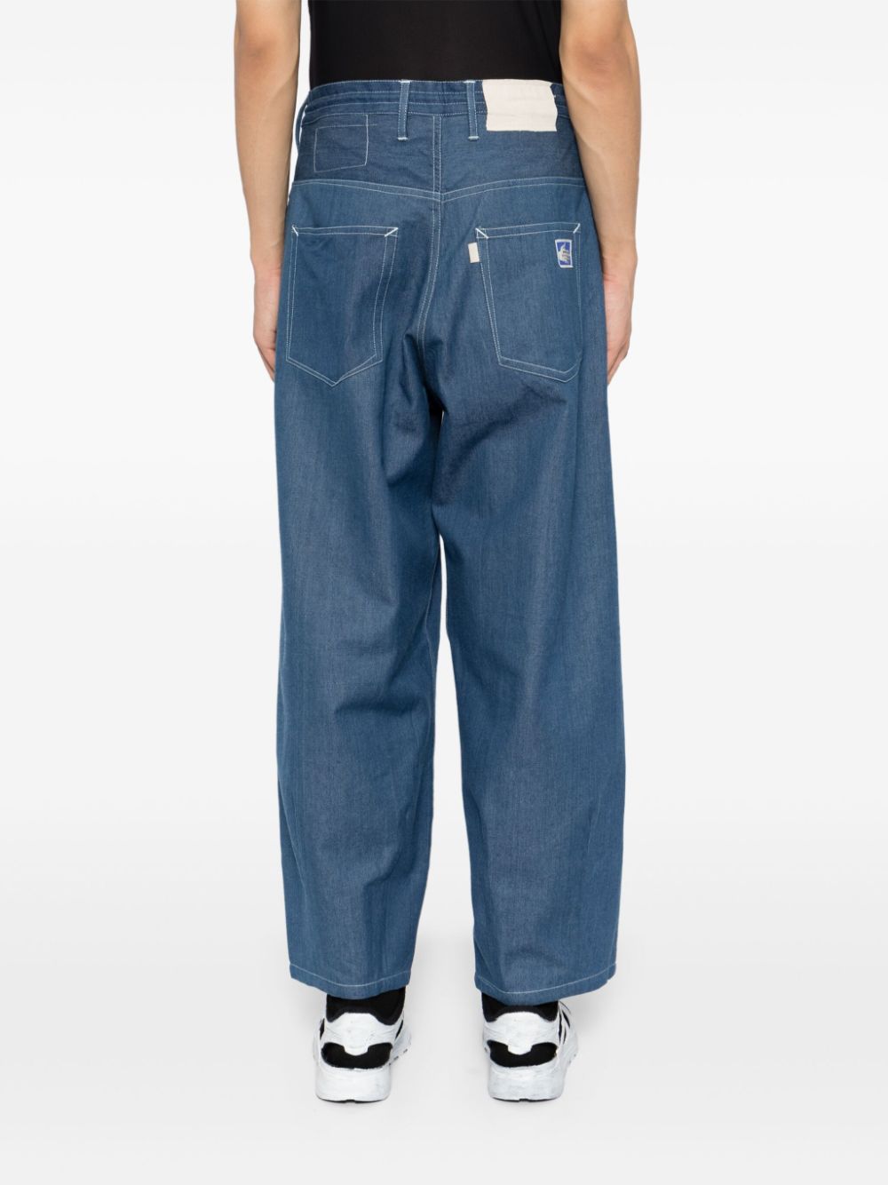 Shop Story Mfg. Slash Pocket Jeans In Blau