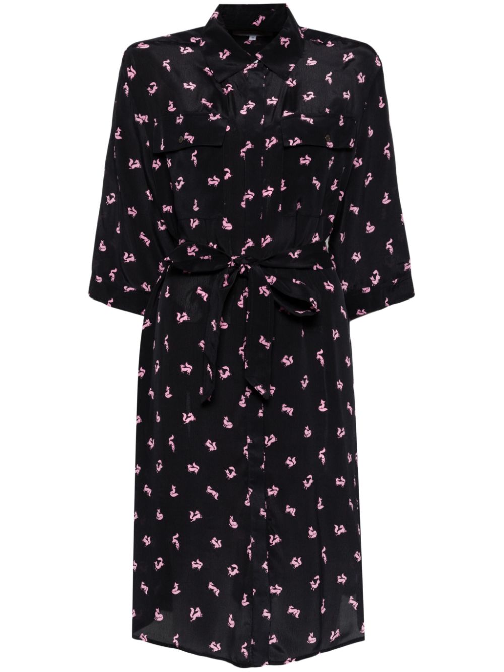 Maison Kitsune double pocket dress Women